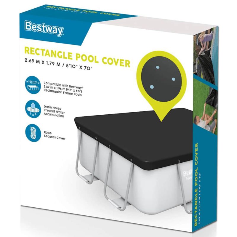 Plandeka basenowa bestway antracyt 1 szt