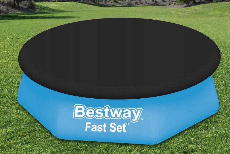 Plandeka basenowa bestway czarny 1 szt