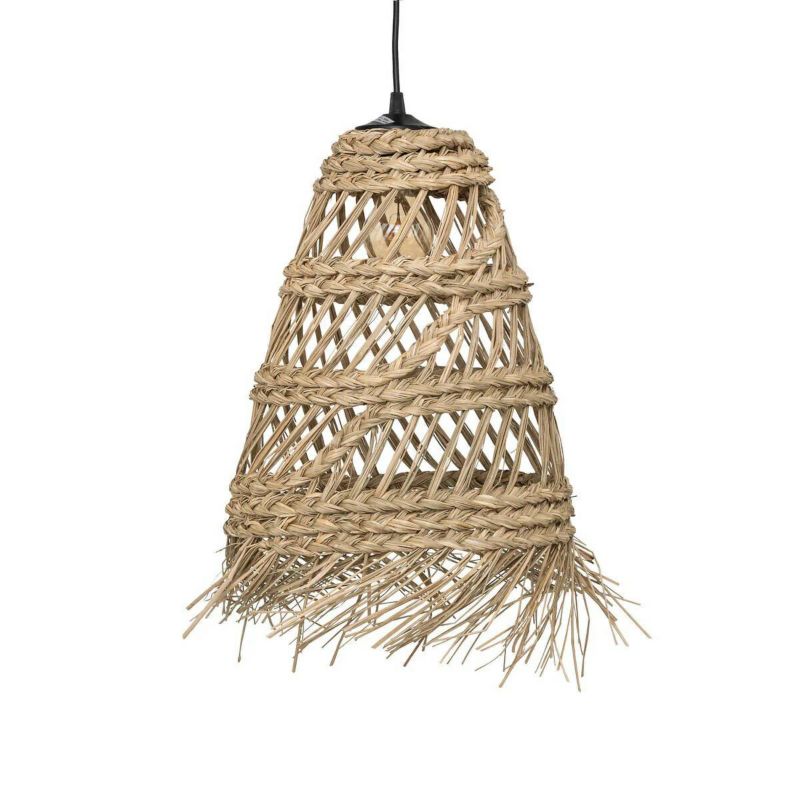 Pleciona lampa ze słomy Lahys Atmosphera beżowa 28 cm 1 szt.