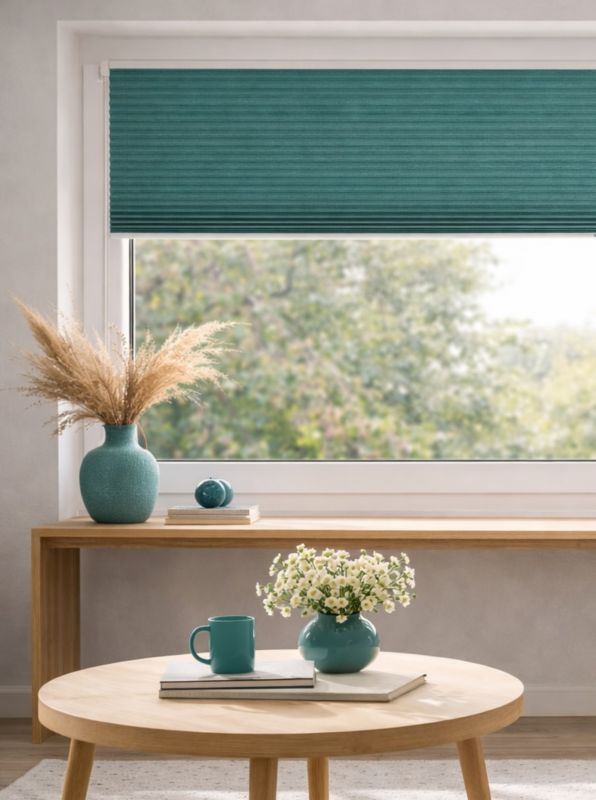 Plisa DECORI z regulacją 105x120 kolor 119 morski, 1 szt