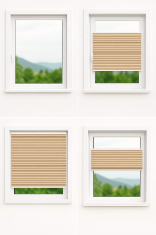 Plisa DECORI z regulacją 105x120 kolor 119 morski, 1 szt