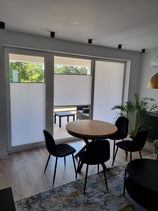 DECORI plisé s úpravou 40x120 barva 116 bílá, 1 ks.