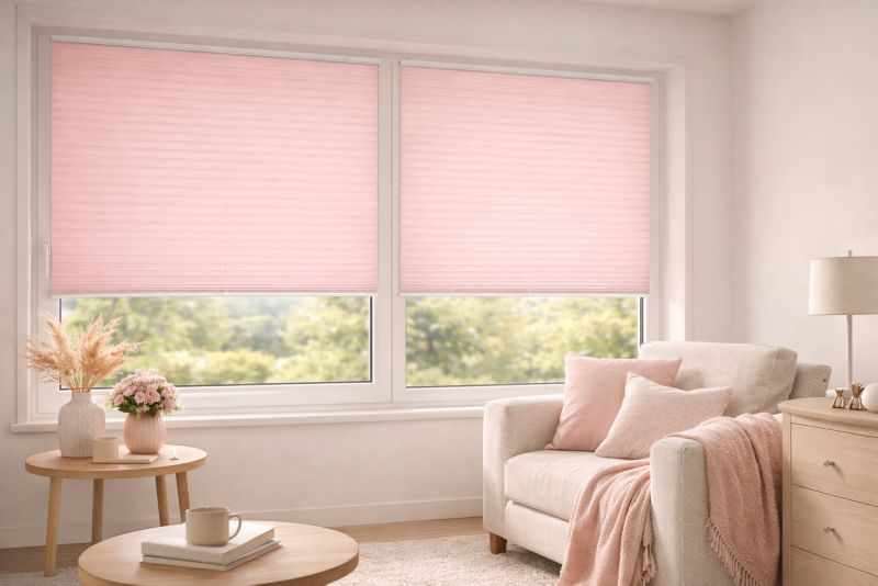 Plisa DECORI z regulacją 60x160 kolor 120 różowy, 1 szt