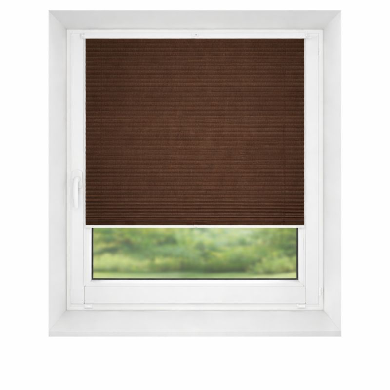 Plisa DECORI z regulacją 70x160 kolor 109 brązowy, 1 szt
