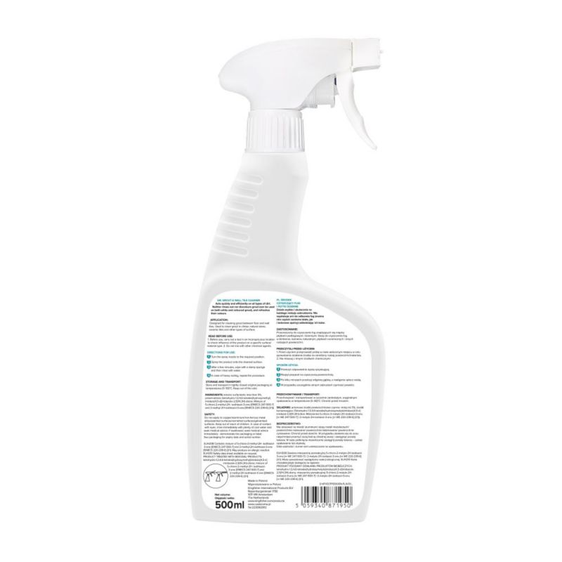 Płyn do czyszczenia fug i płytek Volden 500 ml