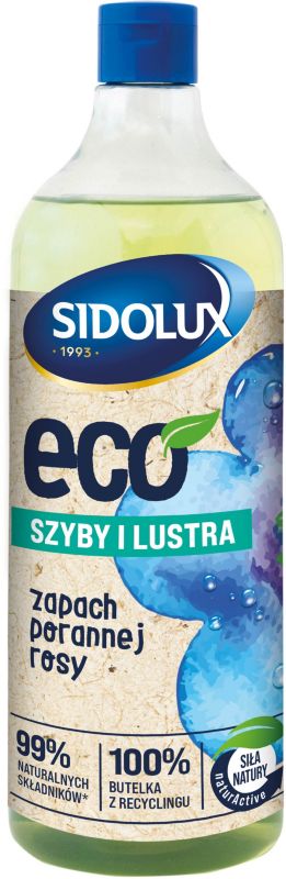 Płyn do mycia szyb i luster Sidolux Eco 1 l