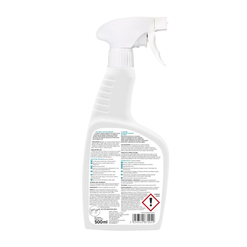 Płyn do usuwania naklejek Volden 500 ml