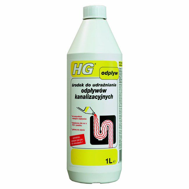 Płyn HG do udrożniania odpływów 1 l
