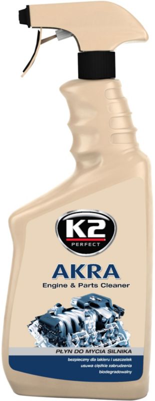 Płyn K2 Akra myje silnik i części 750 ml