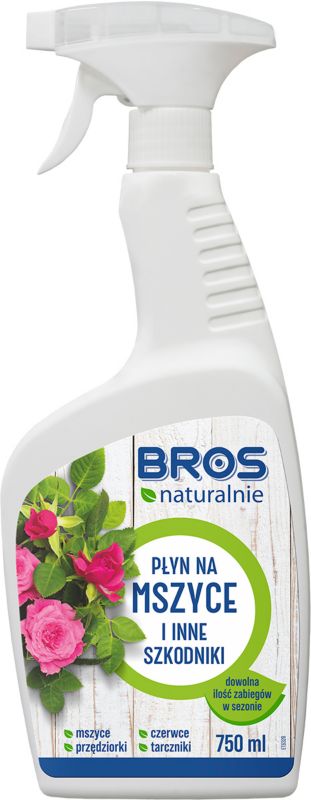 Płyn na mszyce i inne szkodniki Bros Naturalnie 750 ml