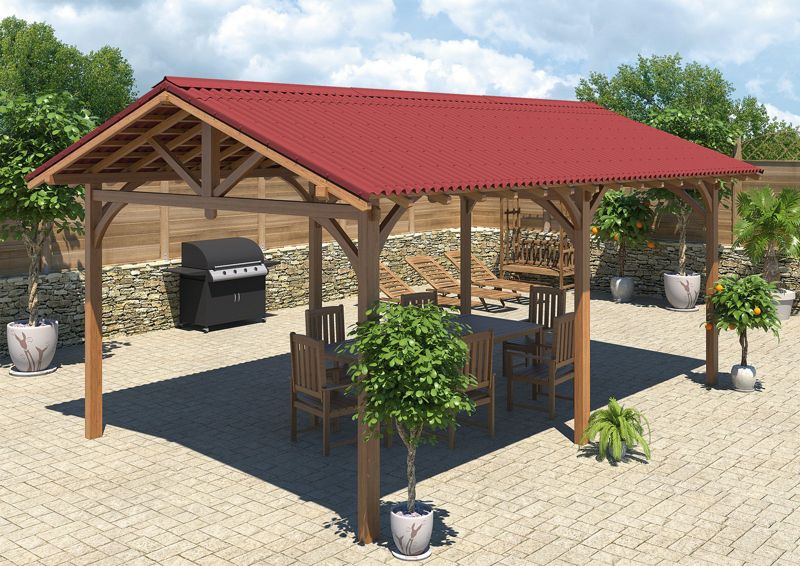 Płyta bitumiczna Onduline Base 0,86 x 2 m czerwona