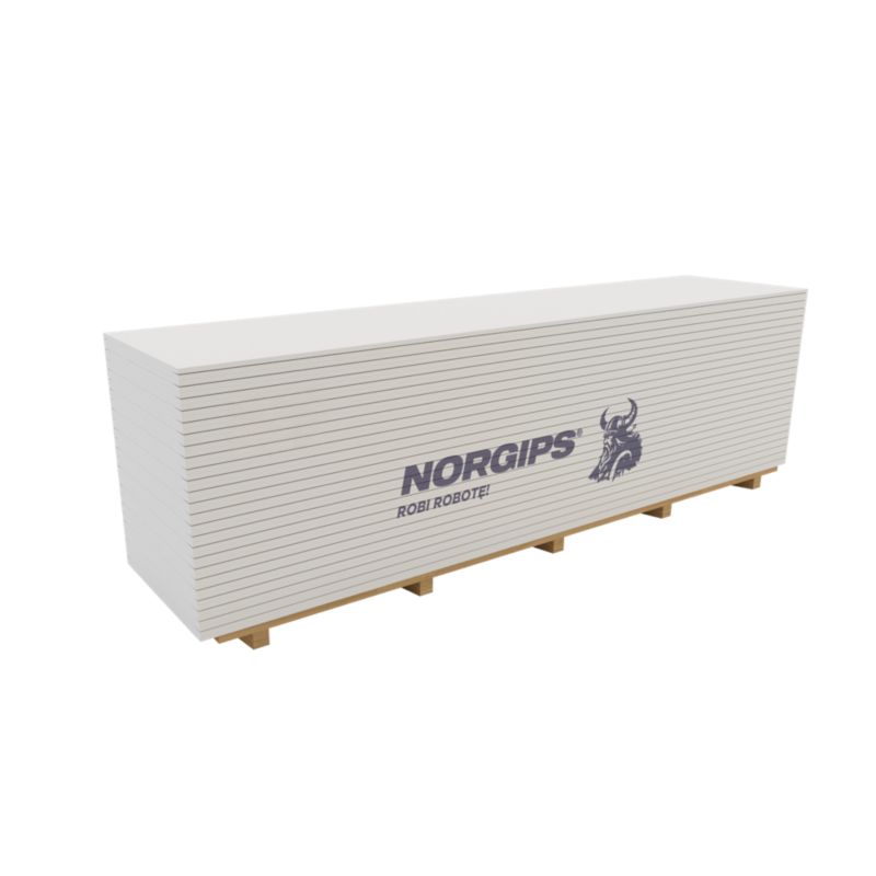 Płyta gipsowo-kartonowa podłogowa Norgips 600 x 2400 x 12,5 mm typ DFIR Norgips