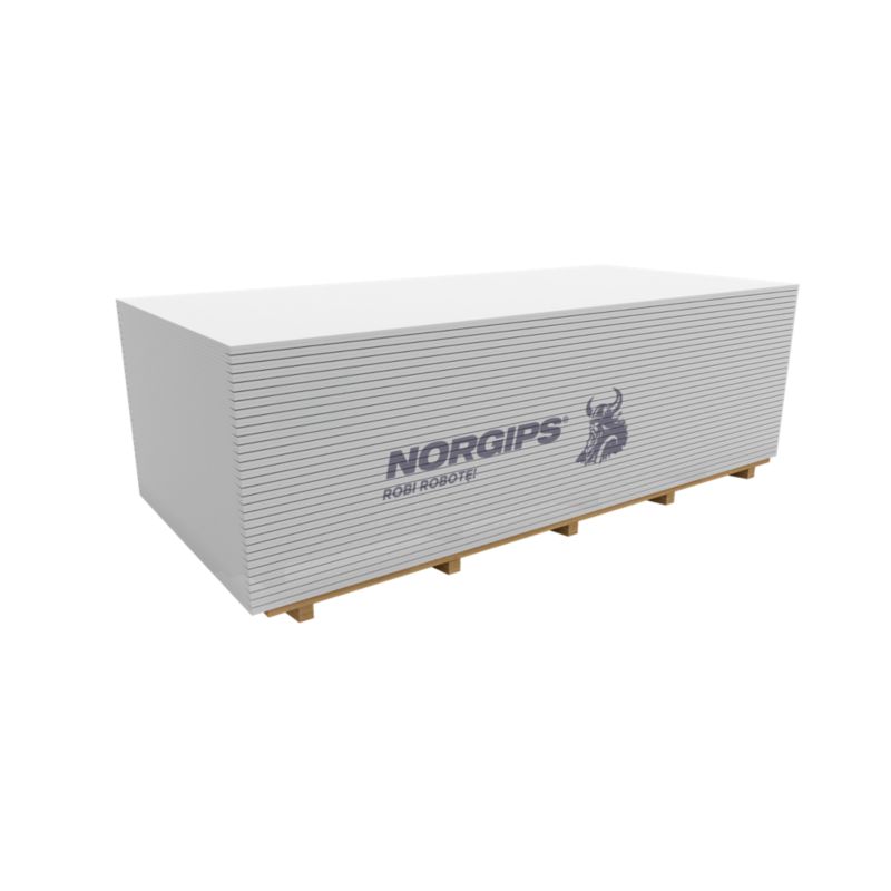 Płyta GK akustyczna Norgips 1200 x 2600 12,5 mm
