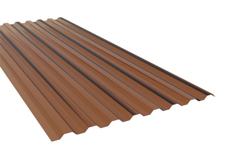 Płyta PCV trapezoidalna 0,9 x 2 m dymiona
