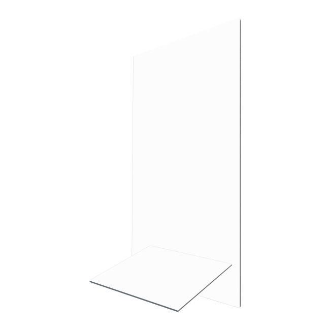 Płyta ścienna PCV 2440 x 610 mm biała 1,48 m2