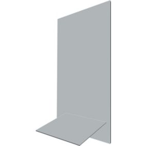 Płyta ścienna PCV 2440 x 610 mm szara 1,48 m2