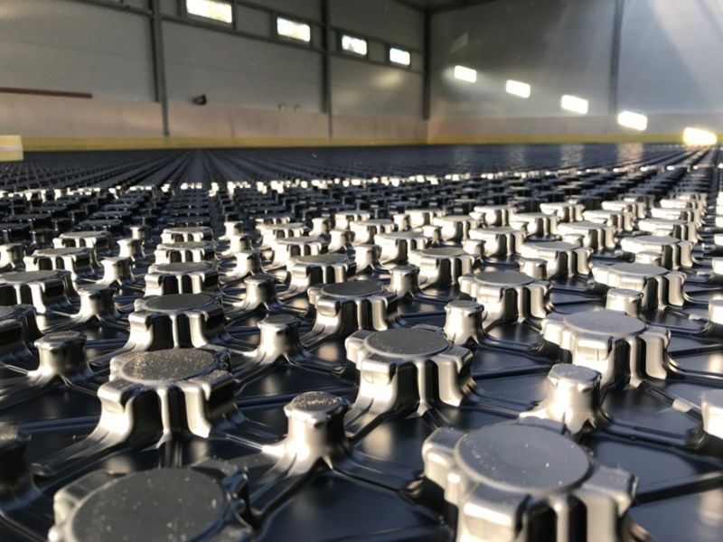 Płyta systemowa bez izolacji 1450 x 800 mm