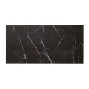 Płytka podłogowa Elegance Marble Colours 30 x 60 cm black 1,26 m2