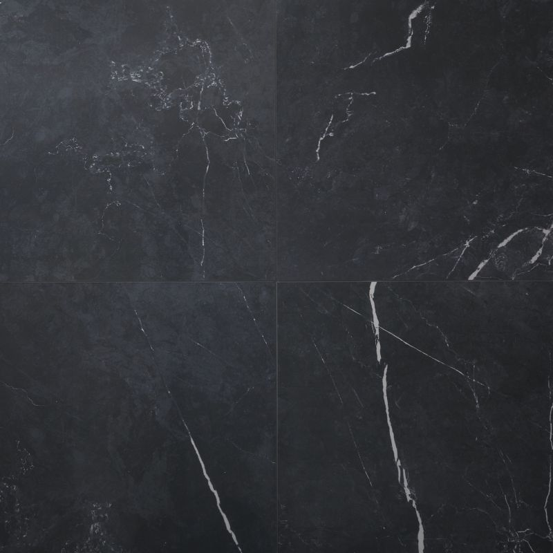 Płytka podłogowa Ultimate Marble Colours 59,5 x 59,5 cm black polerowana 1,06 m2
