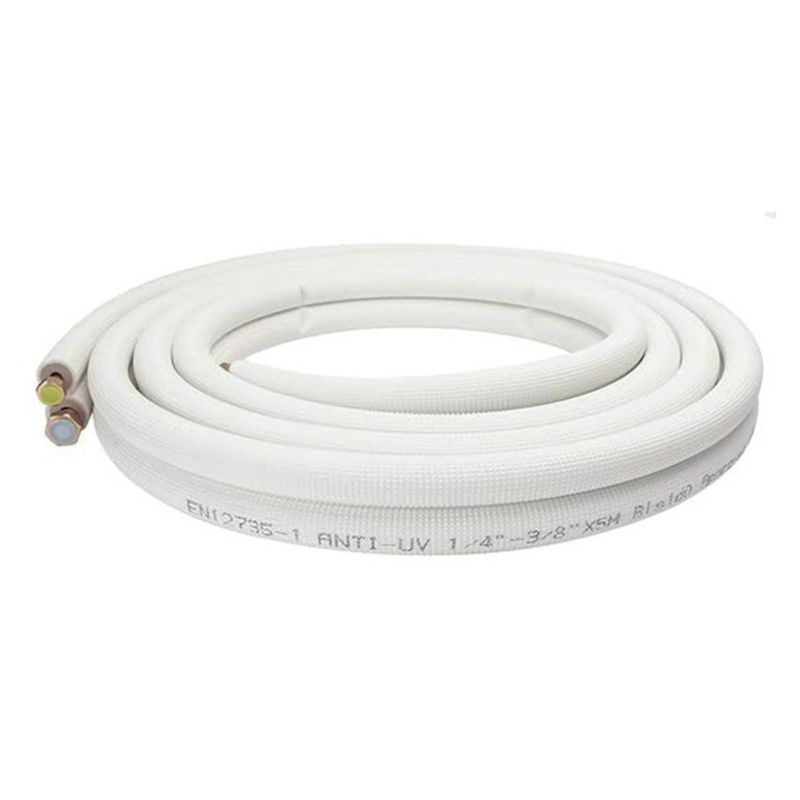Połączenie chłodnicze Sannover 1/4-3/8 wstępnie gwintowane Połączenie dwururkowe Flare M1 3 metry 1 szt.