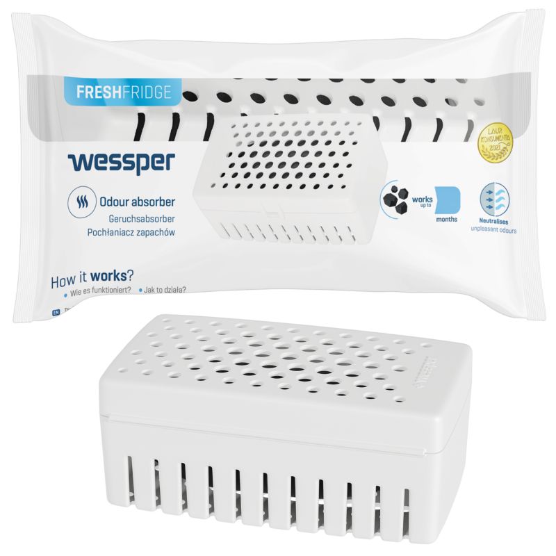 Pochłaniacz zapachów, Wessper, do lodówki, z wymiennym wkładem, neutralizator zapachów, 1szt