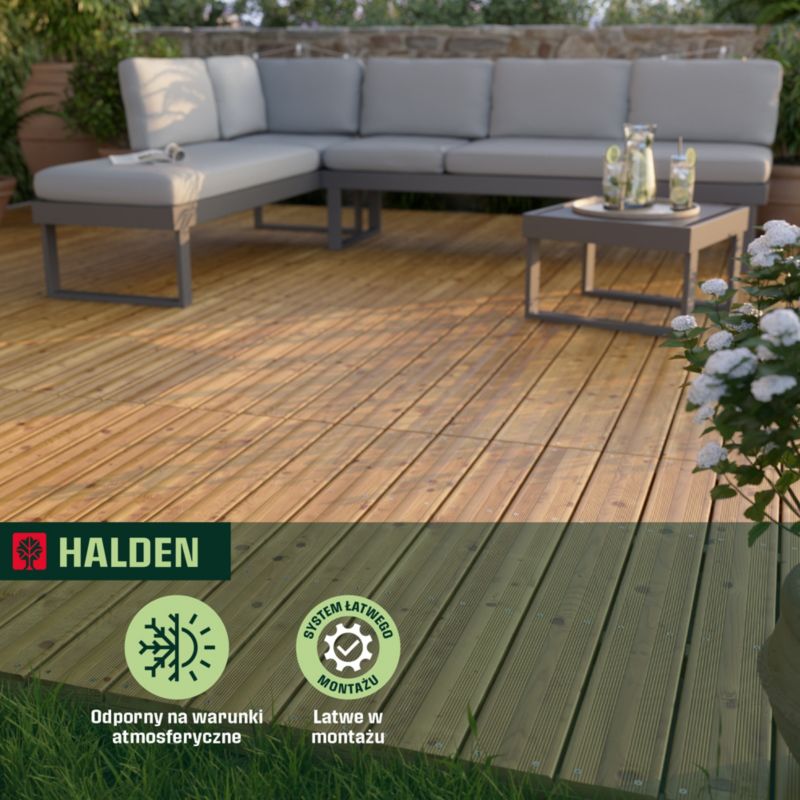 Podest Klikstrom Halden 120 x 75 x 6,1 cm