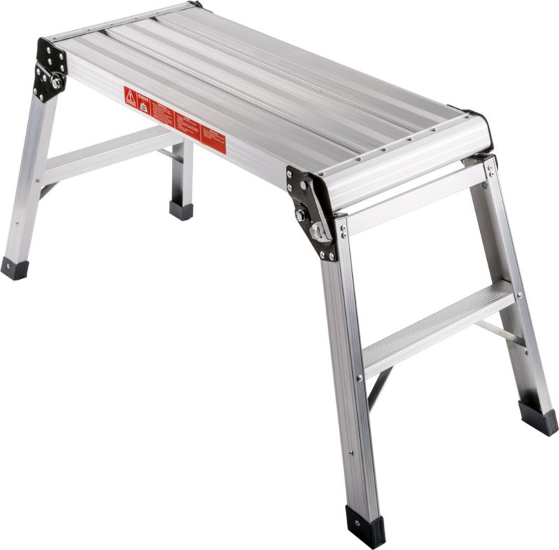 Podest pomost roboczy aluminiowy drabina domowa HIGHER ML-203 rusztowanie 1 szt