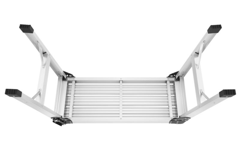 Podest pomost roboczy aluminiowy drabina domowa HIGHER ML-203 rusztowanie 1 szt
