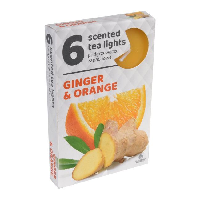 Podgrzewacz zapachowy imbir pomarańcza 6 szt.