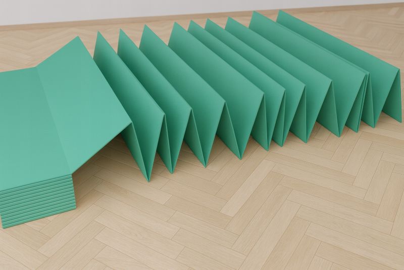 Podkład pod panele VERDICO Harmonijka XPS pod panele podłogowe 8,90 m2. 3 mm.