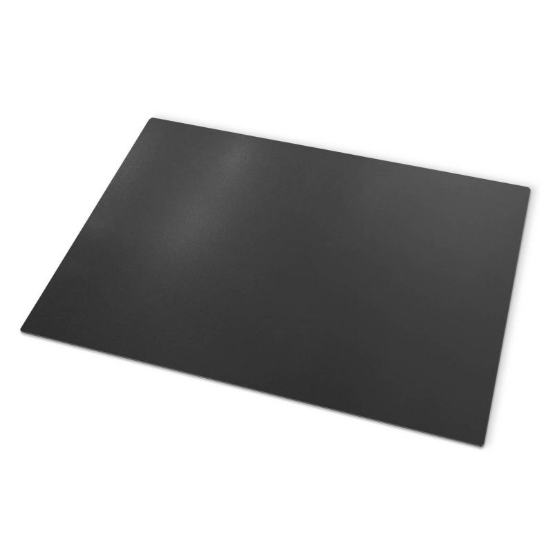 Podkładka Kominkowa Wallfluent 100x70 cm Black Matt Designerska Stal 1szt.