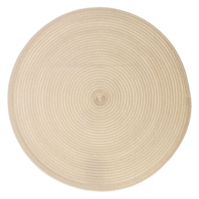 Podkładka na stół Braid Atmosphera beige okrągła 38 cm 1 szt.