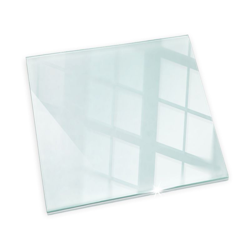 Podkładka Szklana Transparentna Tulup 60x60 cm Ochrona Podłogi przed Iskrą 1 szt.