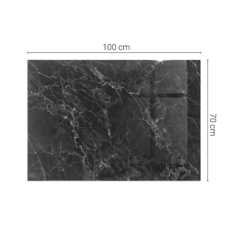 Podkładka szklana Tulup 100x70 cm Elegancki wzór marmuru 1 szt.