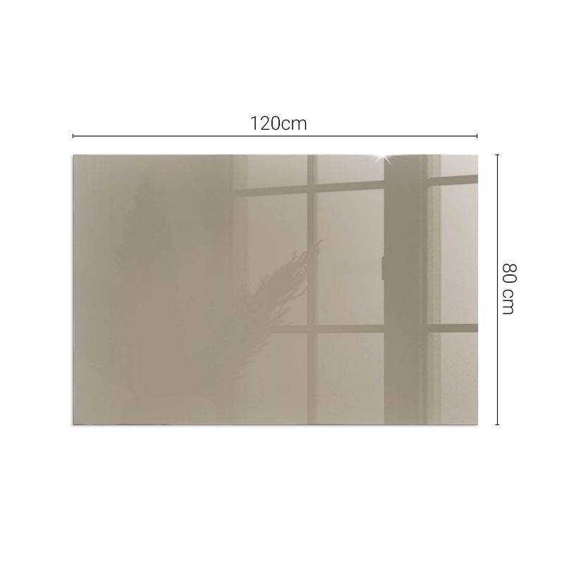 Podkładka szklana Tulup 120x80 cm Brązowy 1 szt.