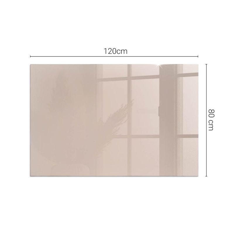 Podkładka szklana Tulup 120x80 cm Jasnobrązowy 1 szt.