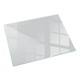 Podkładka szklana Tulup 120x80 cm Szary 1 szt.
