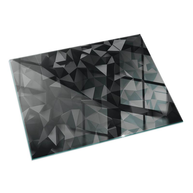 Podkładka szklana Tulup 60x40 cm Trójwymiarowa geometeria 1 szt.