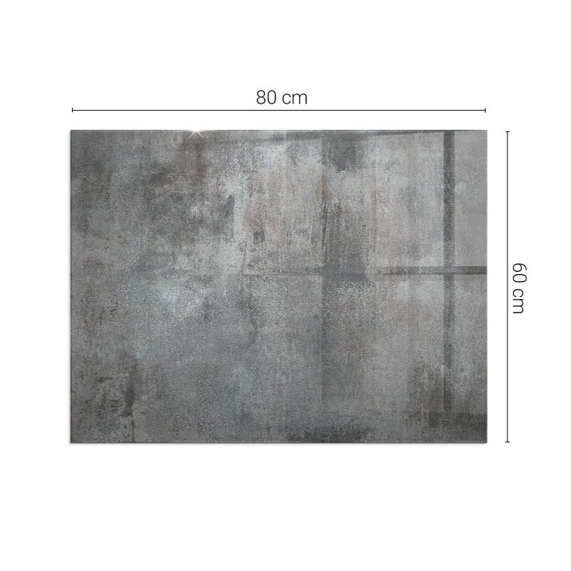Podkładka szklana Tulup 80x60 cm Tekstura surowej powierzchni 1 szt.