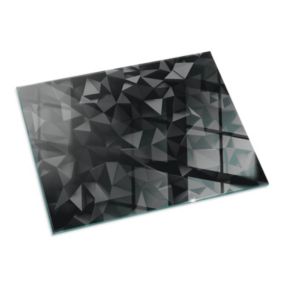 Podkładka szklana Tulup 80x60 cm Trójwymiarowa geometeria 1 szt.