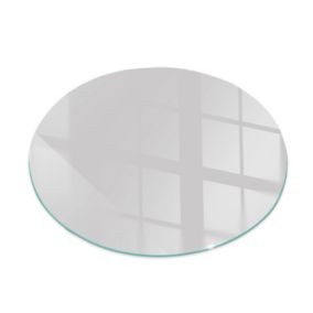 Podkładka szklana Tulup fi50 cm Szary 1 szt.