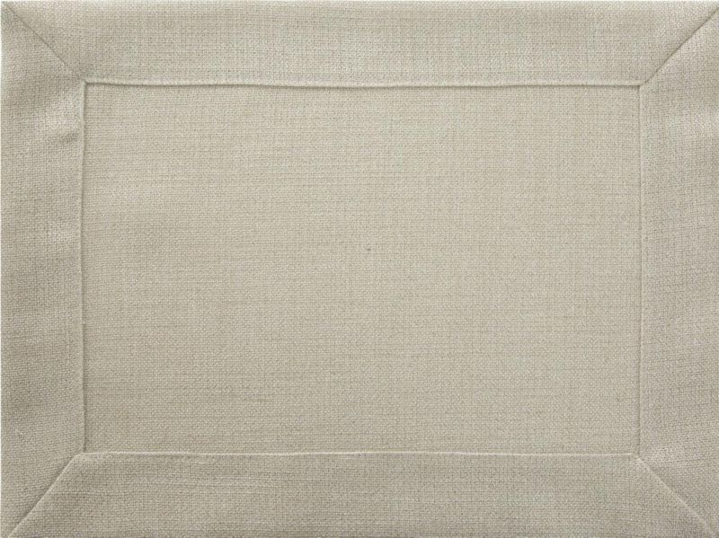 Podkładki LANA Eurofirany 30x40 cm beżowy komplet z błyszczącą nitką 4 szt.