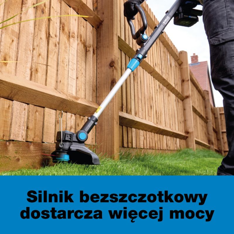 Podkaszarka akumulatorowa Mac Allister 18 V 25 cm z akumulatorem