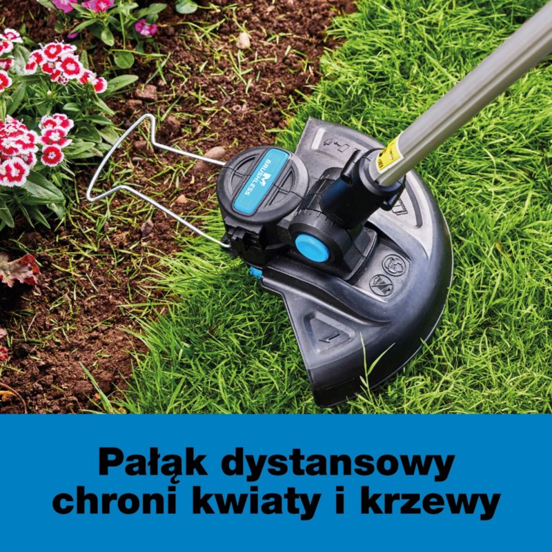 Podkaszarka akumulatorowa Mac Allister 18 V 25 cm z akumulatorem