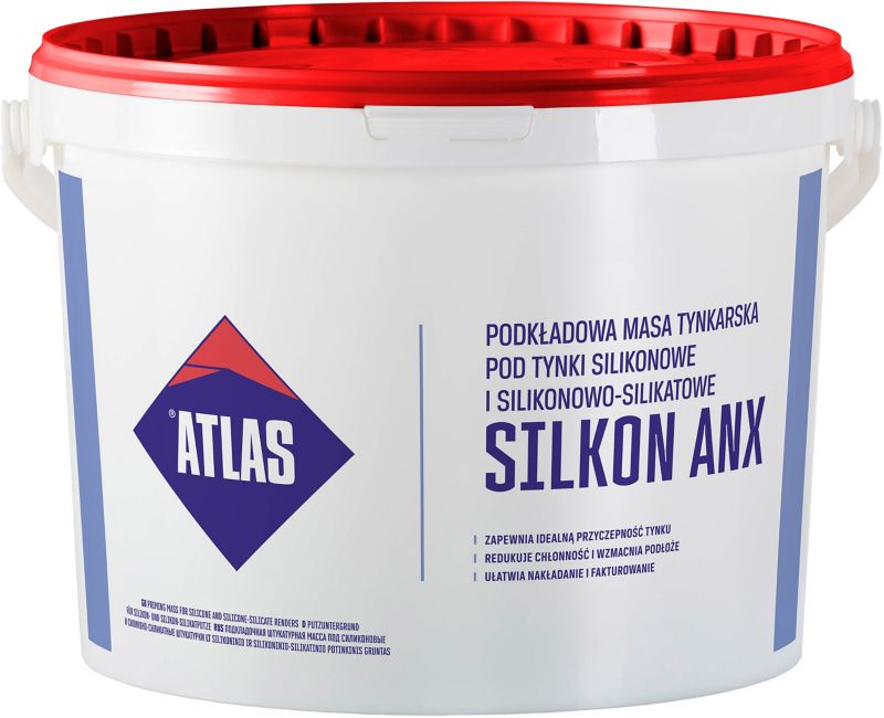 Podkład pod tynk silikonowo-silikatowy Atlas 15 kg