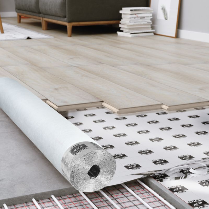 Podkład podłogowy pod panele laminowane Volden na ogrzewanie 2 mm 6 m2