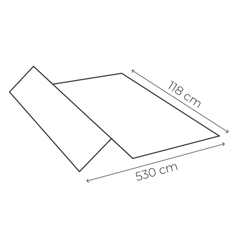 Podkład podłogowy pod panele winylowe Volden XPS LVT pod panele winylowe 1 mm 6,25 m2