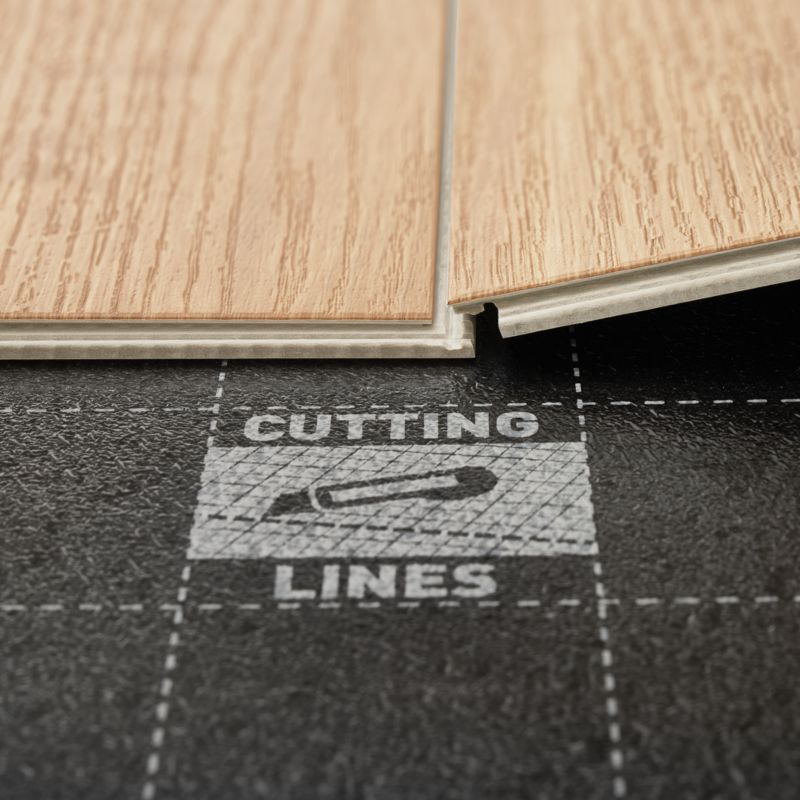 Podkład podłogowy pod panele winylowe Volden XPS LVT pod panele winylowe 1 mm 6,25 m2