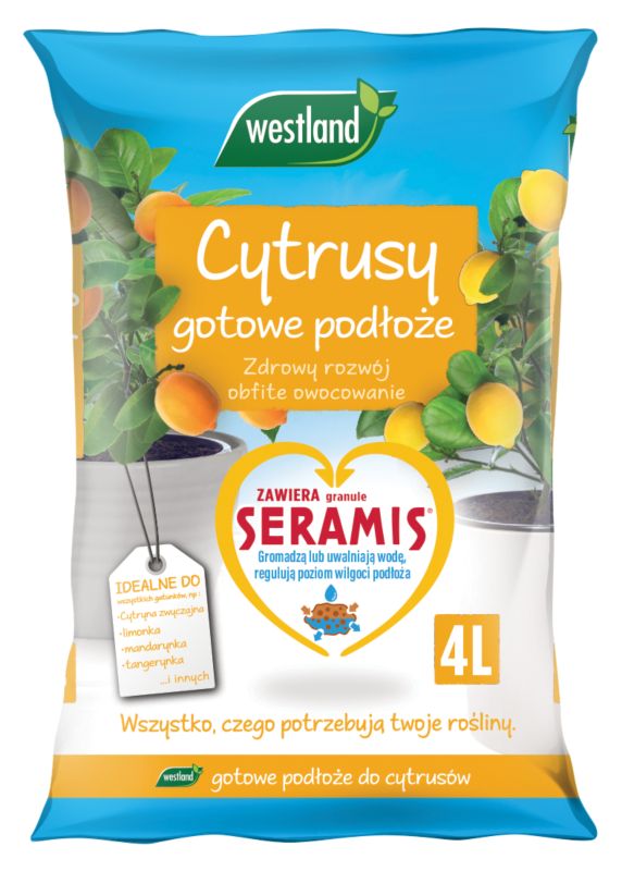 Podłoże do cytrusów Westland 4 l