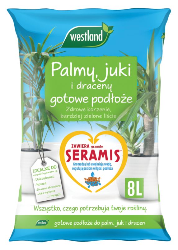 Podłoże do palm i dracen Westland 8 l